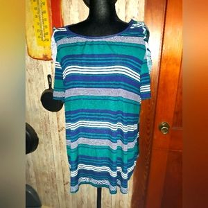 Womens top with cut out shoulders